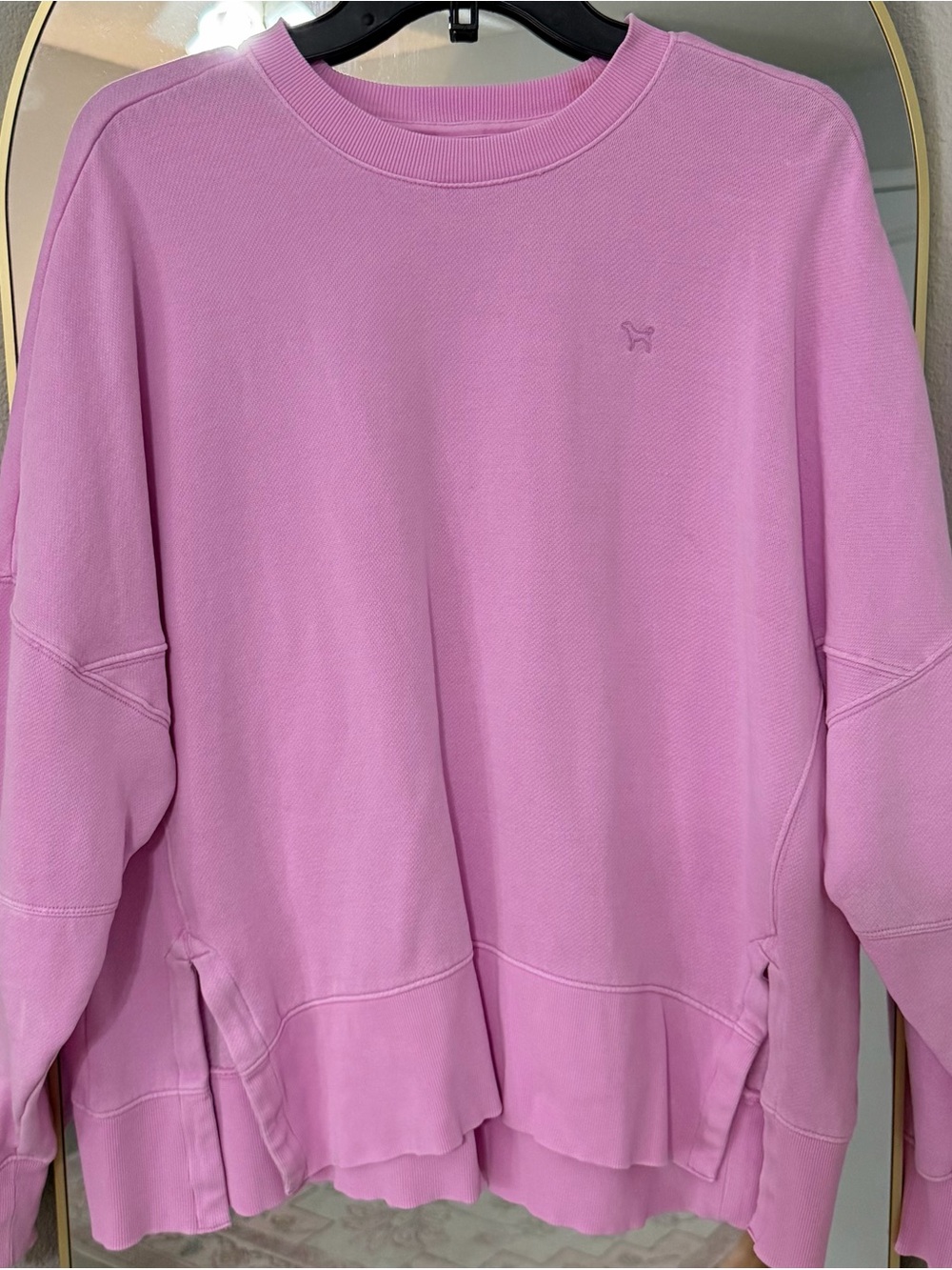 PINK Victoria's Secret Pastel Pink Crewneck Sweatshirt